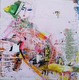 La Spiaggia ii by Helen Gorrill, Painting, Oil on canvas