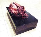 St John the Baptist beheaded by Helen Gorrill, Sculpture, Clay, wire, MDF and resin