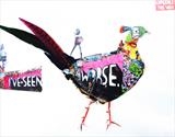 Urban Pheasant, Crackney this Way! by Helen Gorrill, Painting