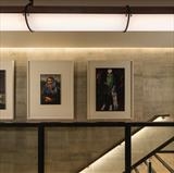 portrait gallery installed at Bankside Hotel London by Helen Gorrill, Painting