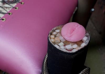 Detail of Fushë Kosovë Sex Café Chair